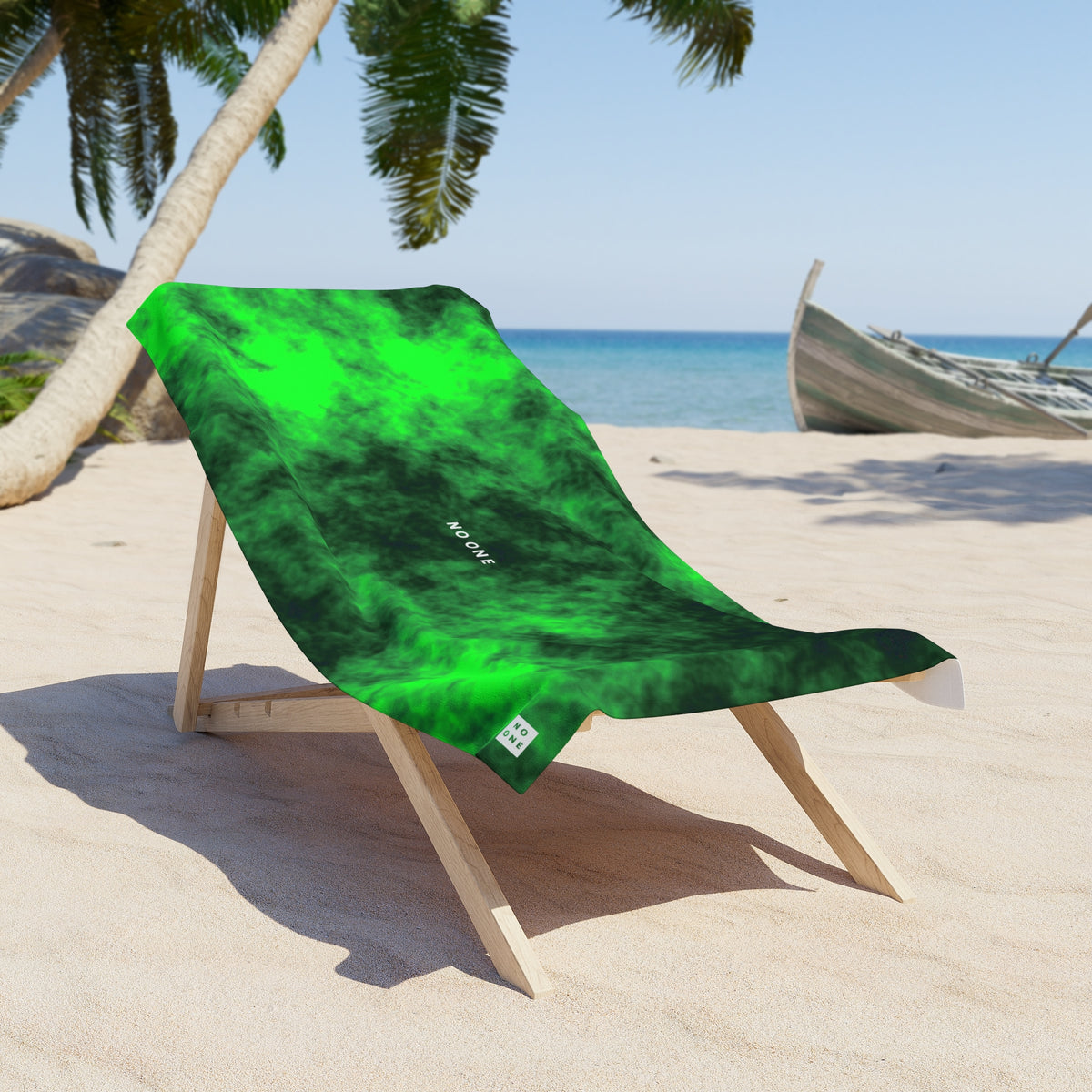 
                  
                    No One Beach Towel Green Smoke
                  
                