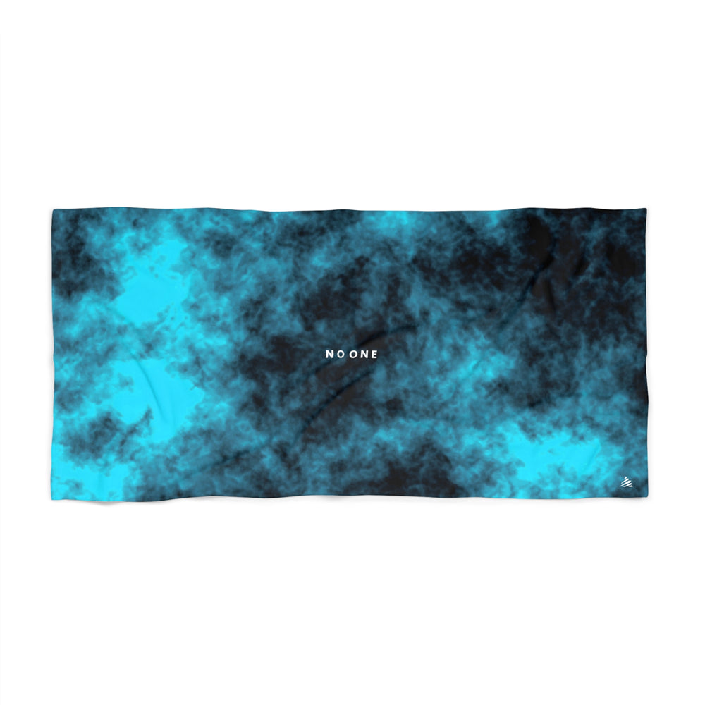 No One Beach Towel Blue Smoke