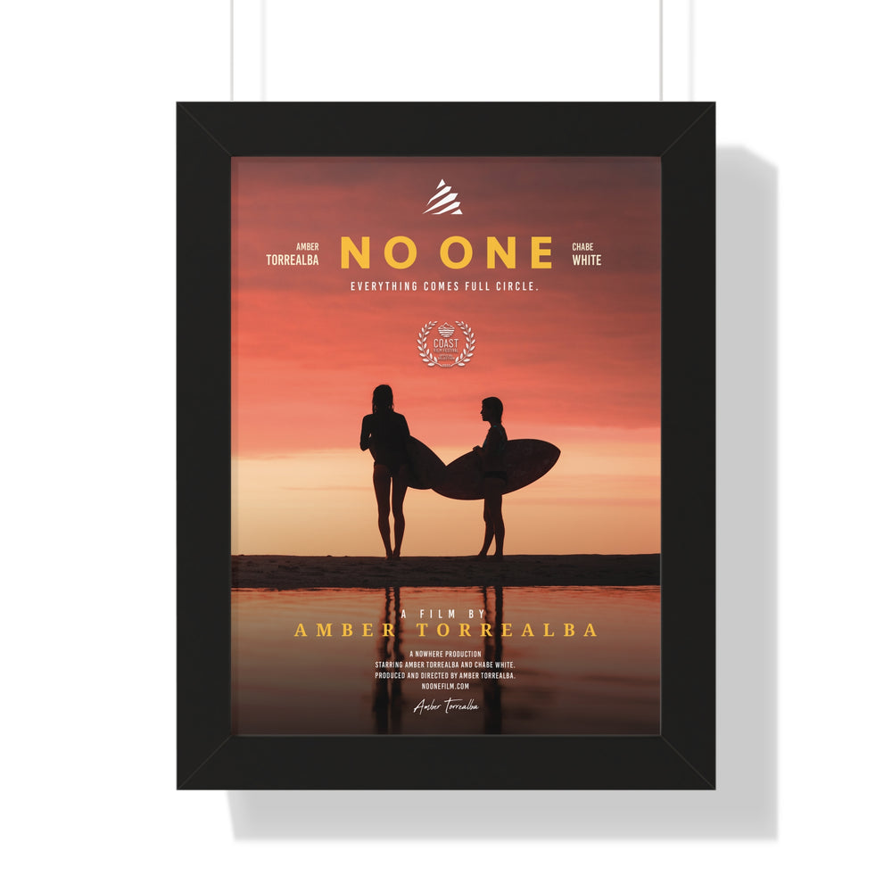 Official Framed No One Poster