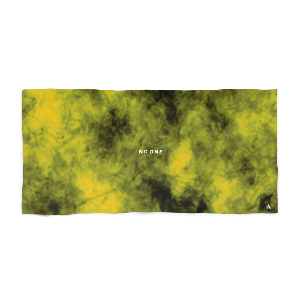 No One Beach Towel Yellow Smoke