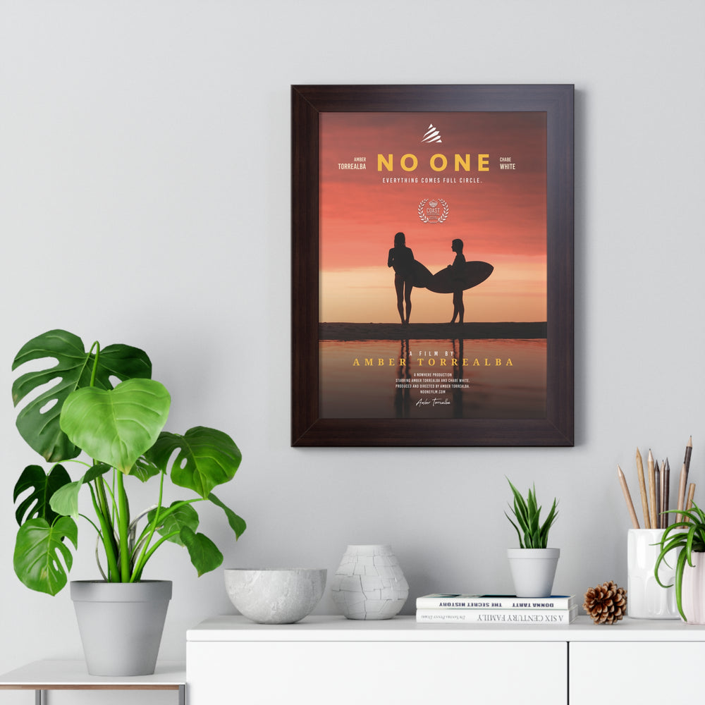 
                  
                    Official Framed No One Poster
                  
                