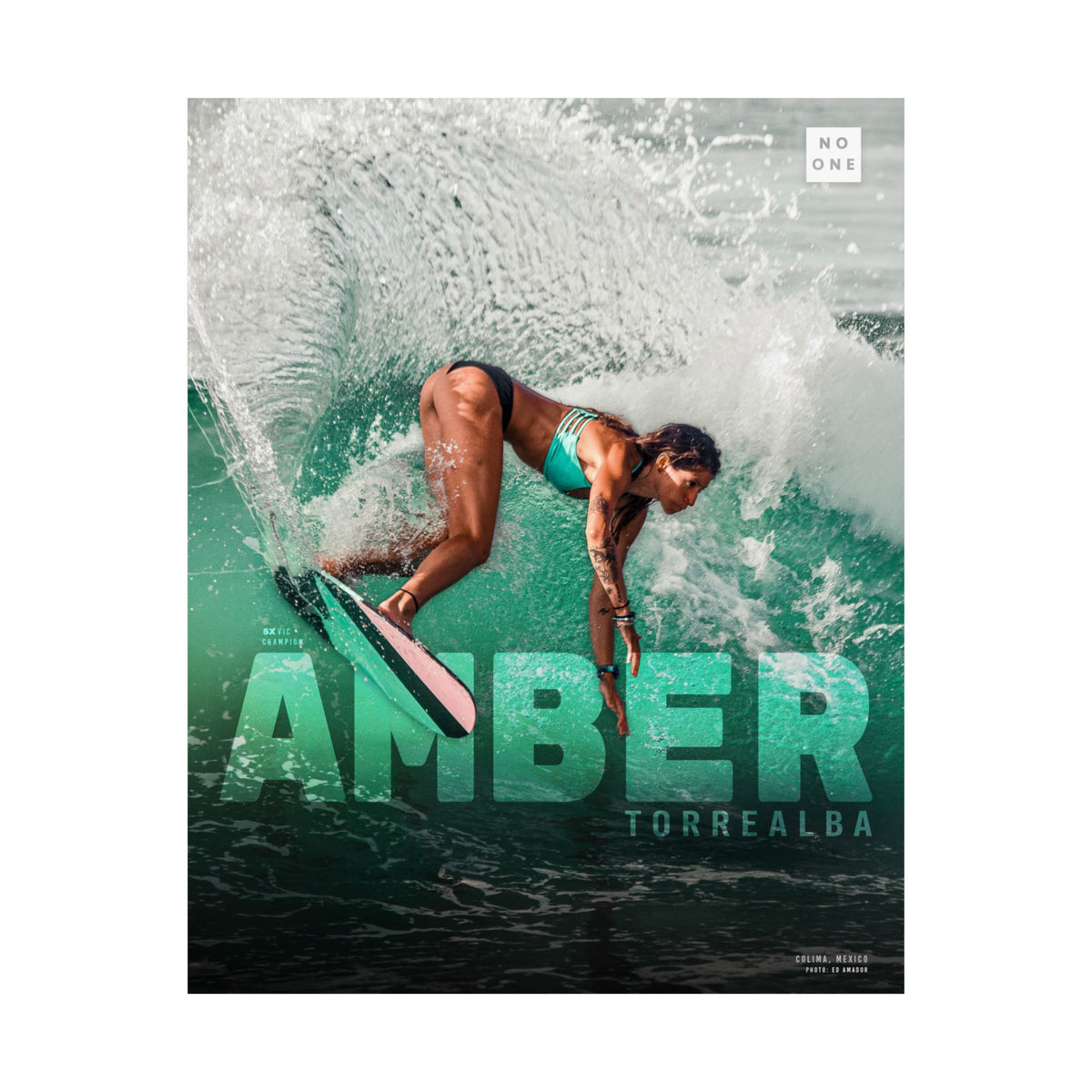 
                  
                    Amber Torrealba Professional Skimboarder Poster
                  
                