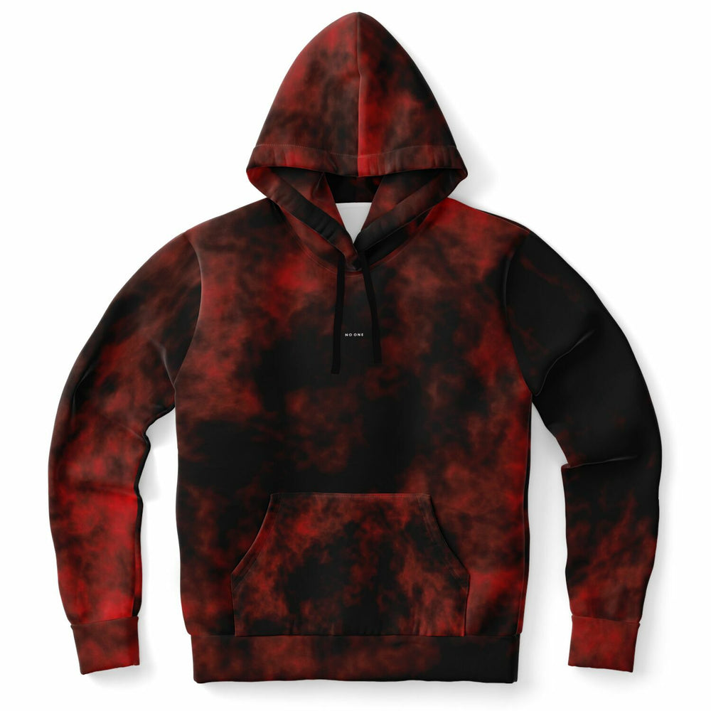 No One Long Sleeve Active Hoodie Red Smoke - Paddy Mack