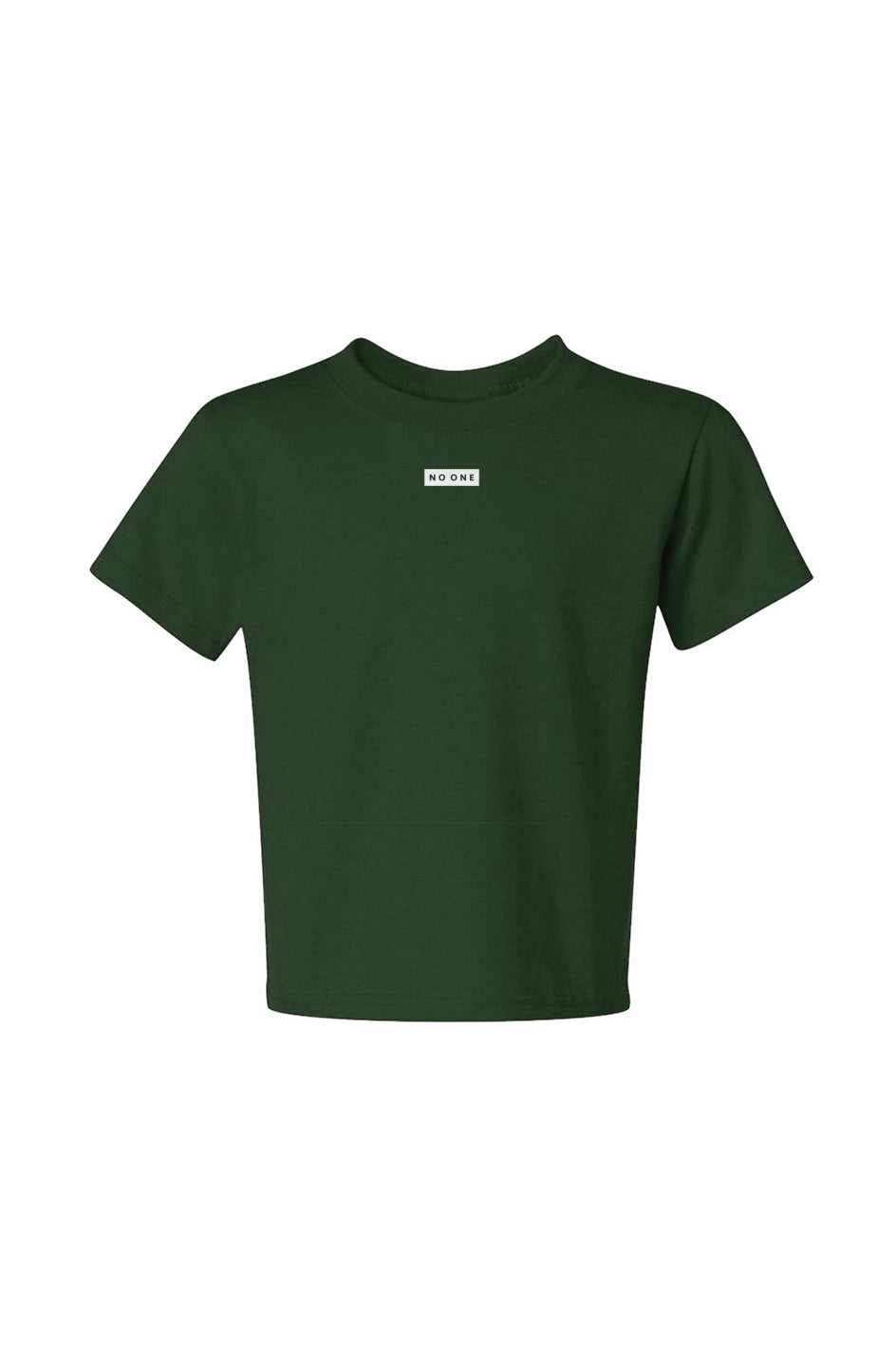 Youth No One Tee Forest Green