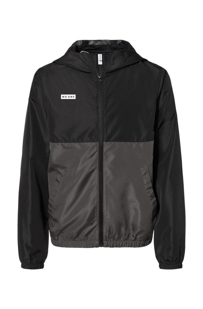 Youth No One Black Graphite Windbreaker Jacket