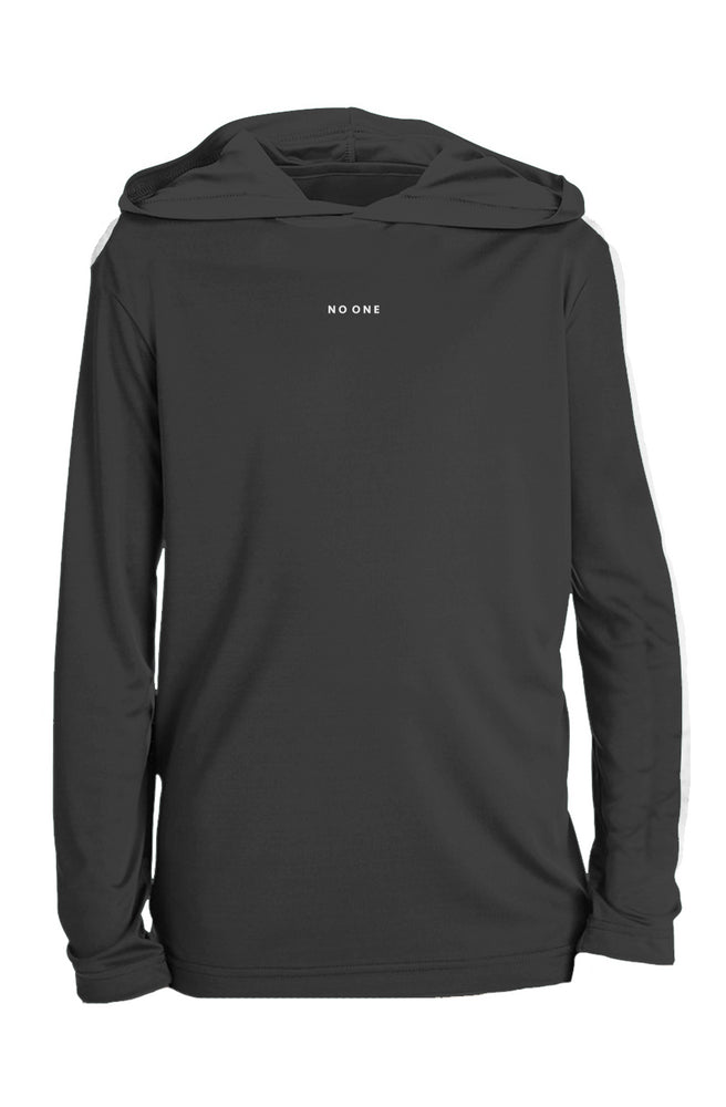 Youth No One Performance Hooded Tee Black