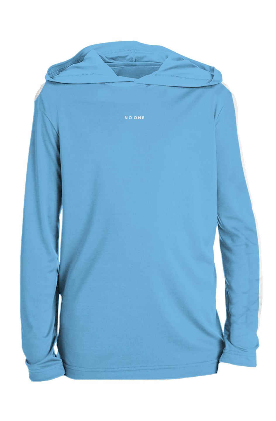 Youth No One Performance Hooded Tee Sky