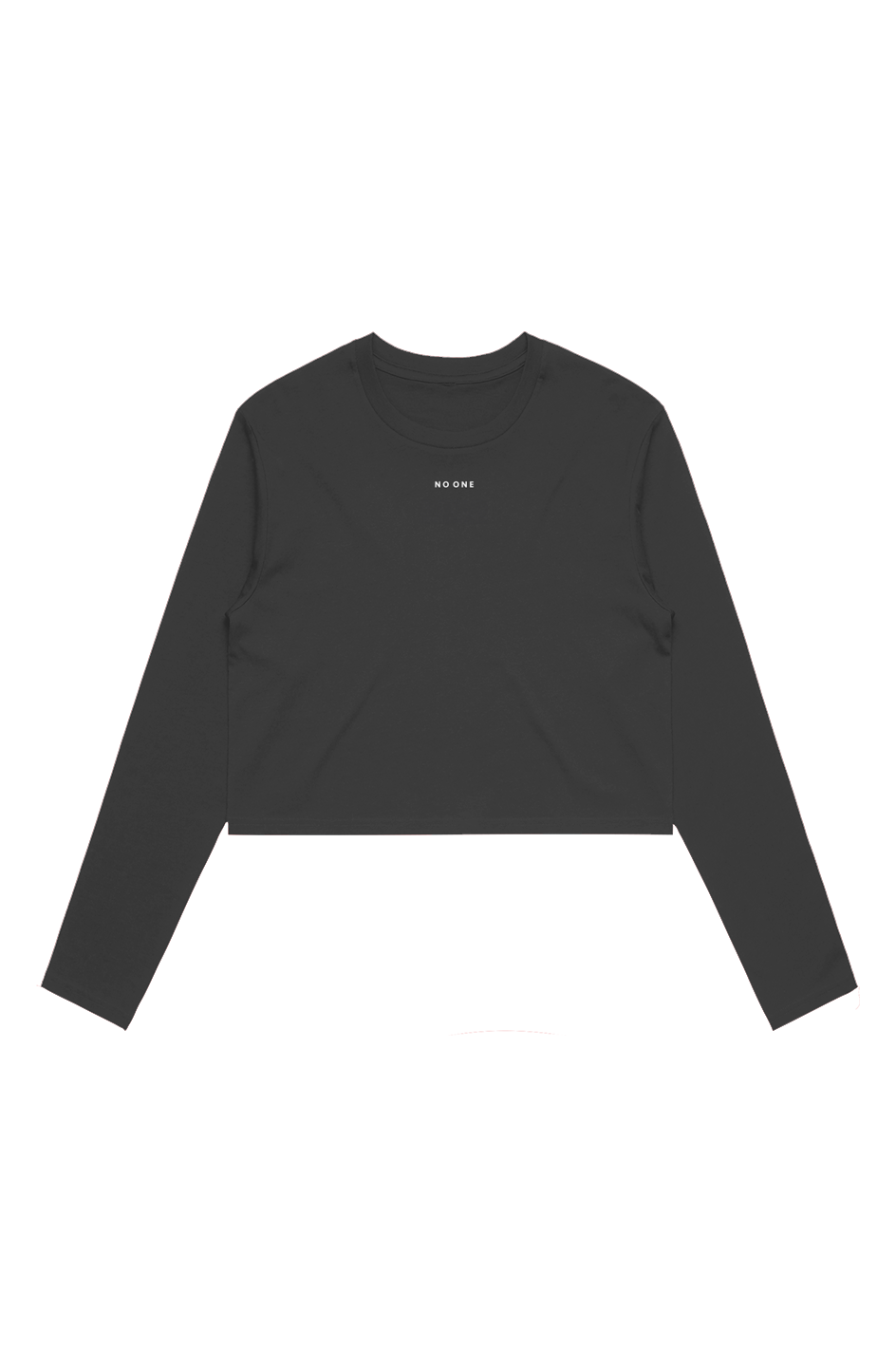 Women's No One Cropped Long Sleeve Tee