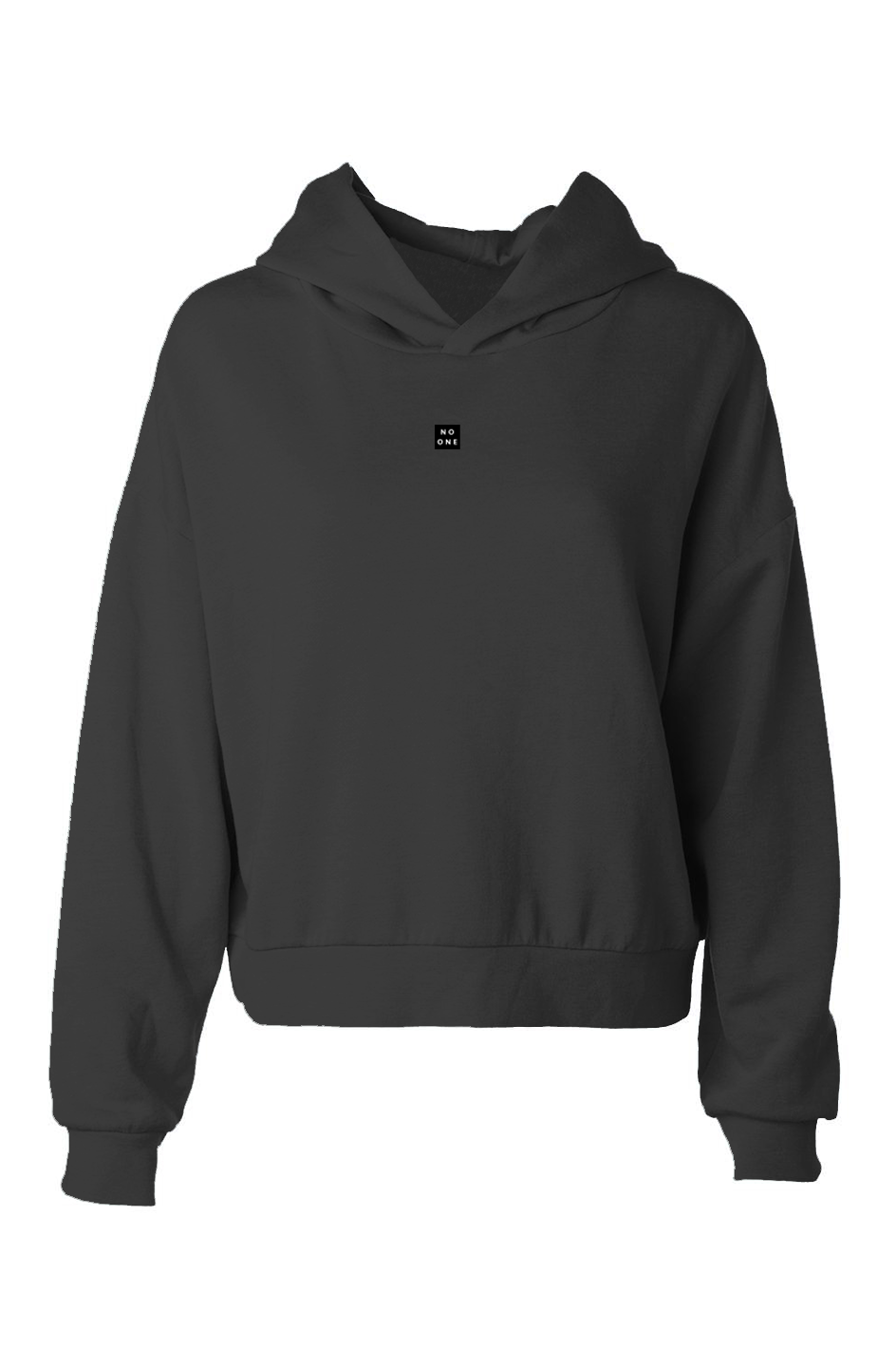 Women's No One Hip Height Hoodie Black