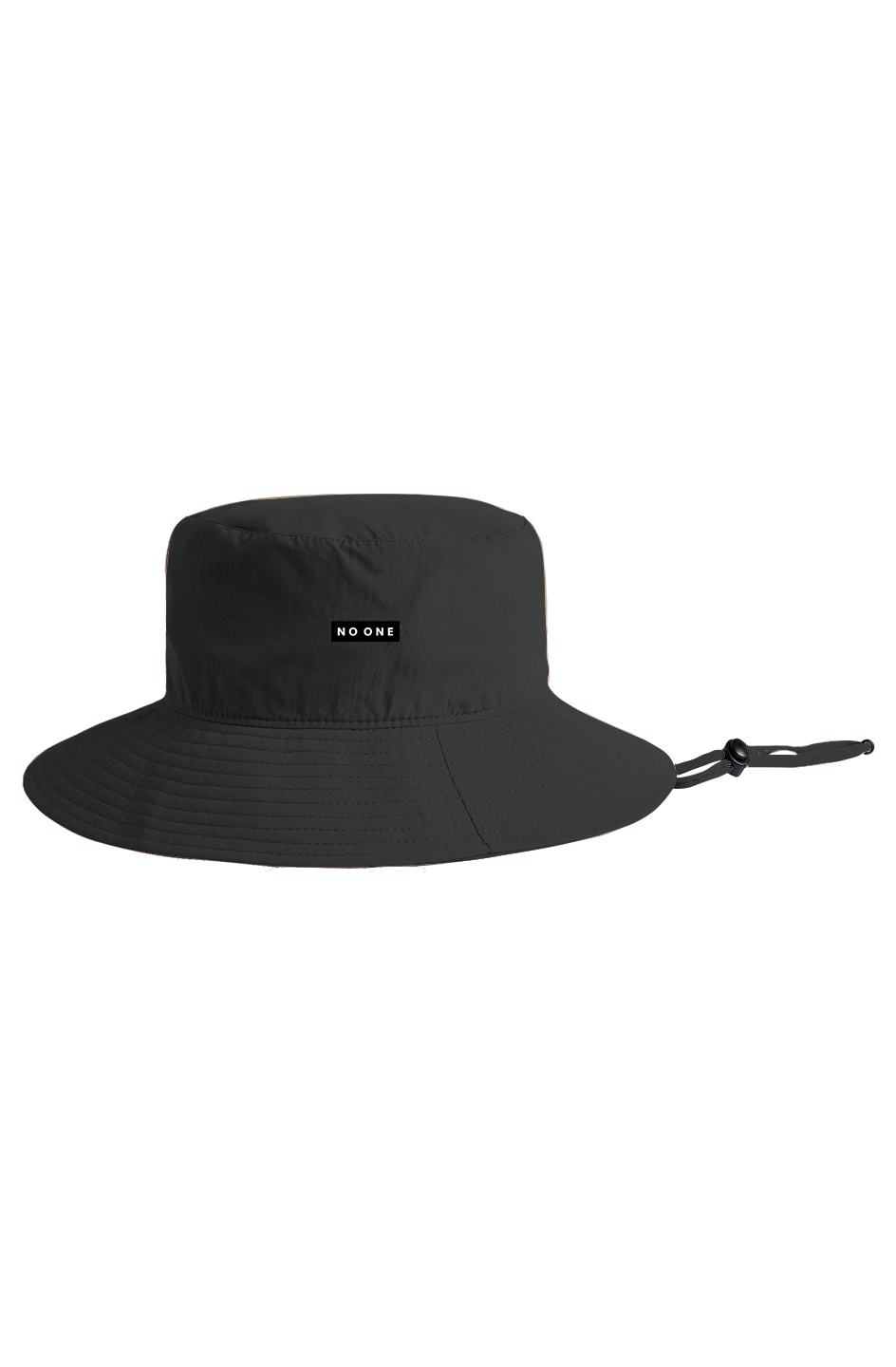 No One Adjustable Bucket Hat Black