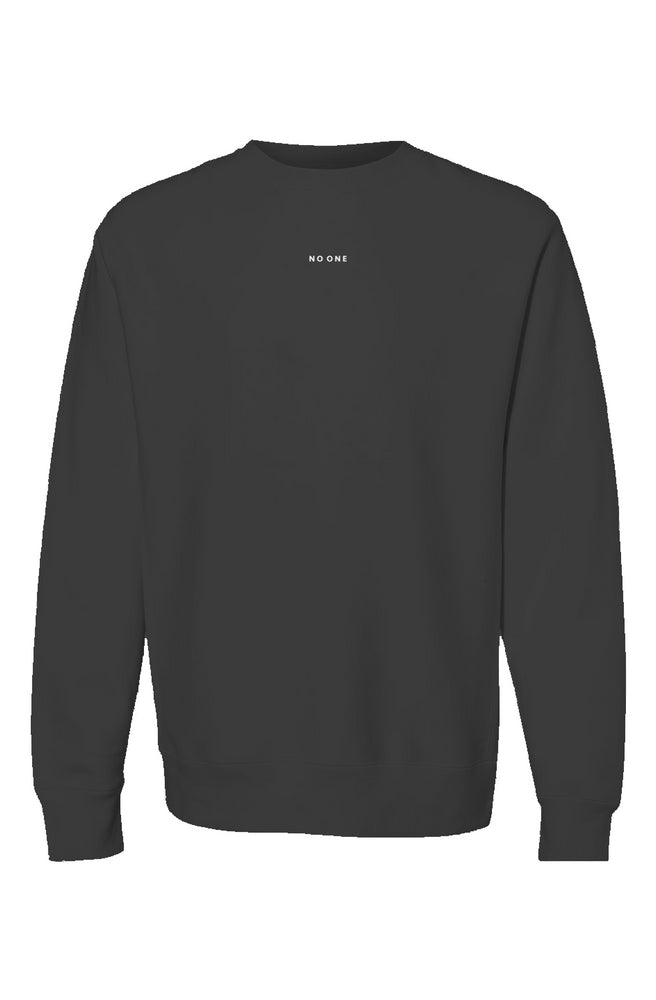 No One Premium Heavyweight Sweatshirt Black