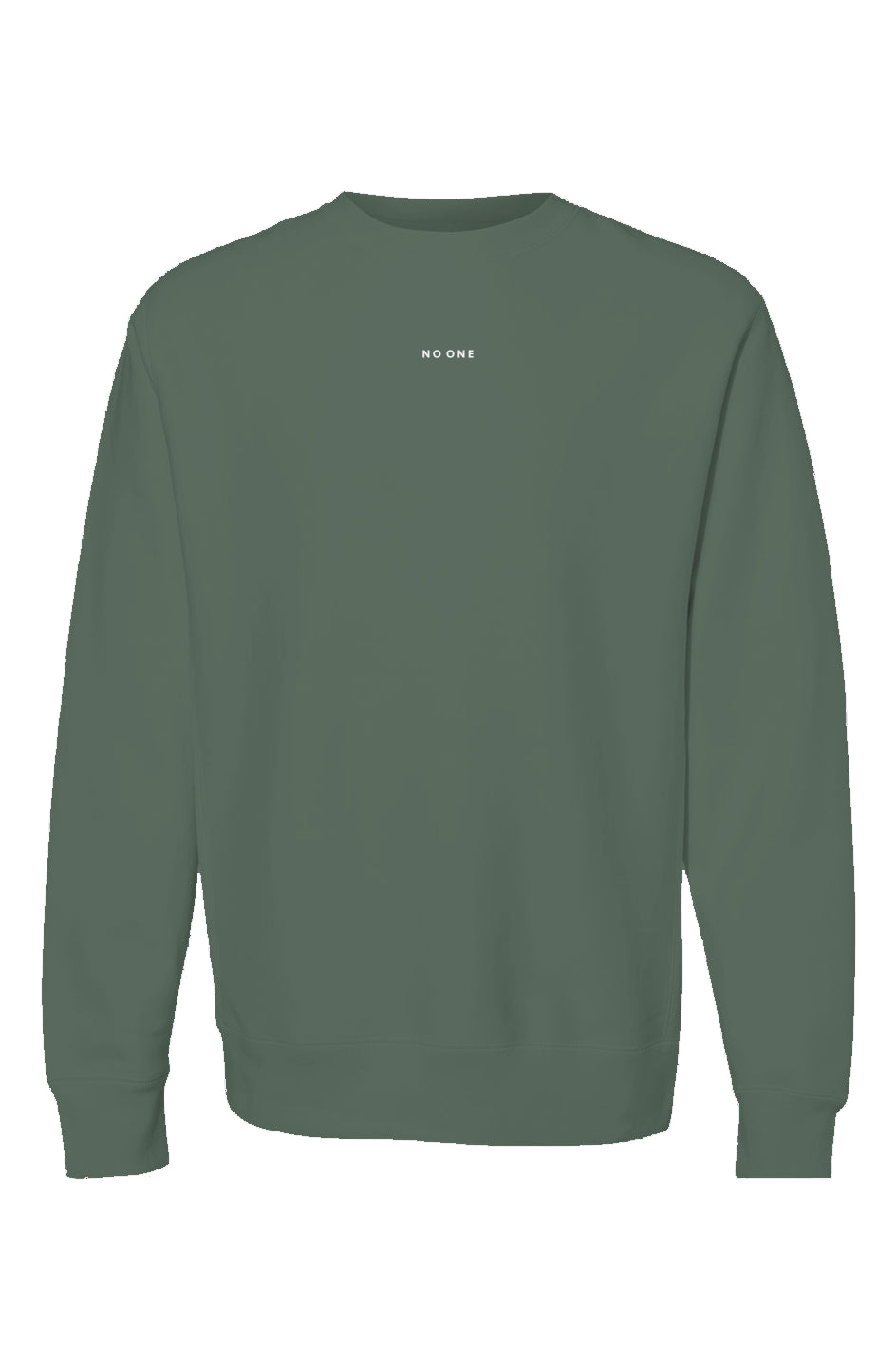 No One Premium Heavyweight Sweatshirt Alpine Green