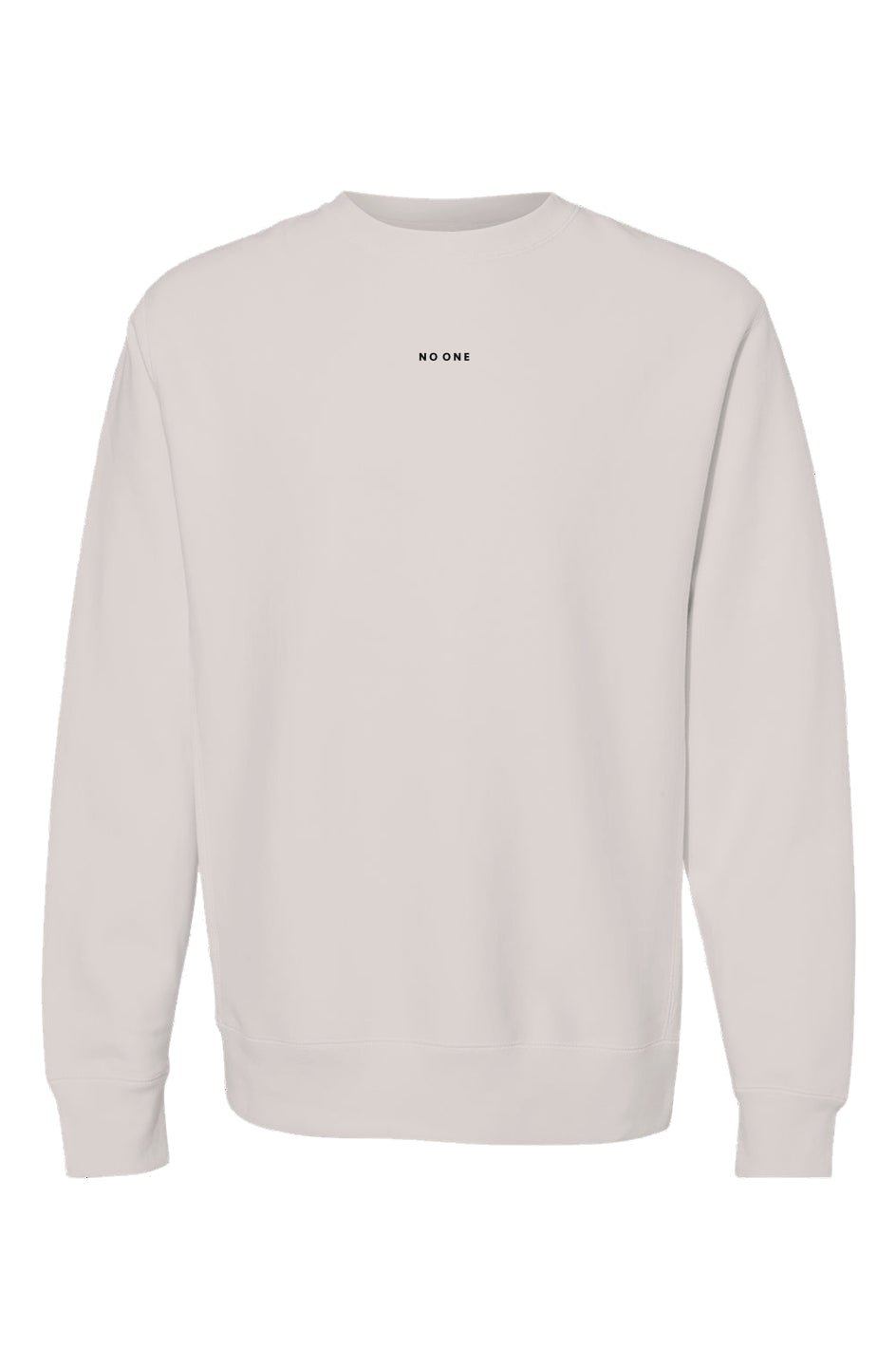 No One Premium Heavyweight Sweatshirt Bone