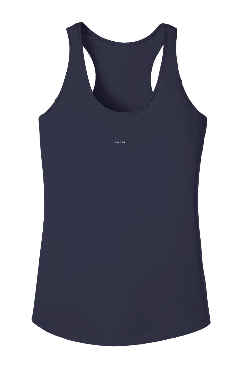 Women's No One Athletic Tank Navy