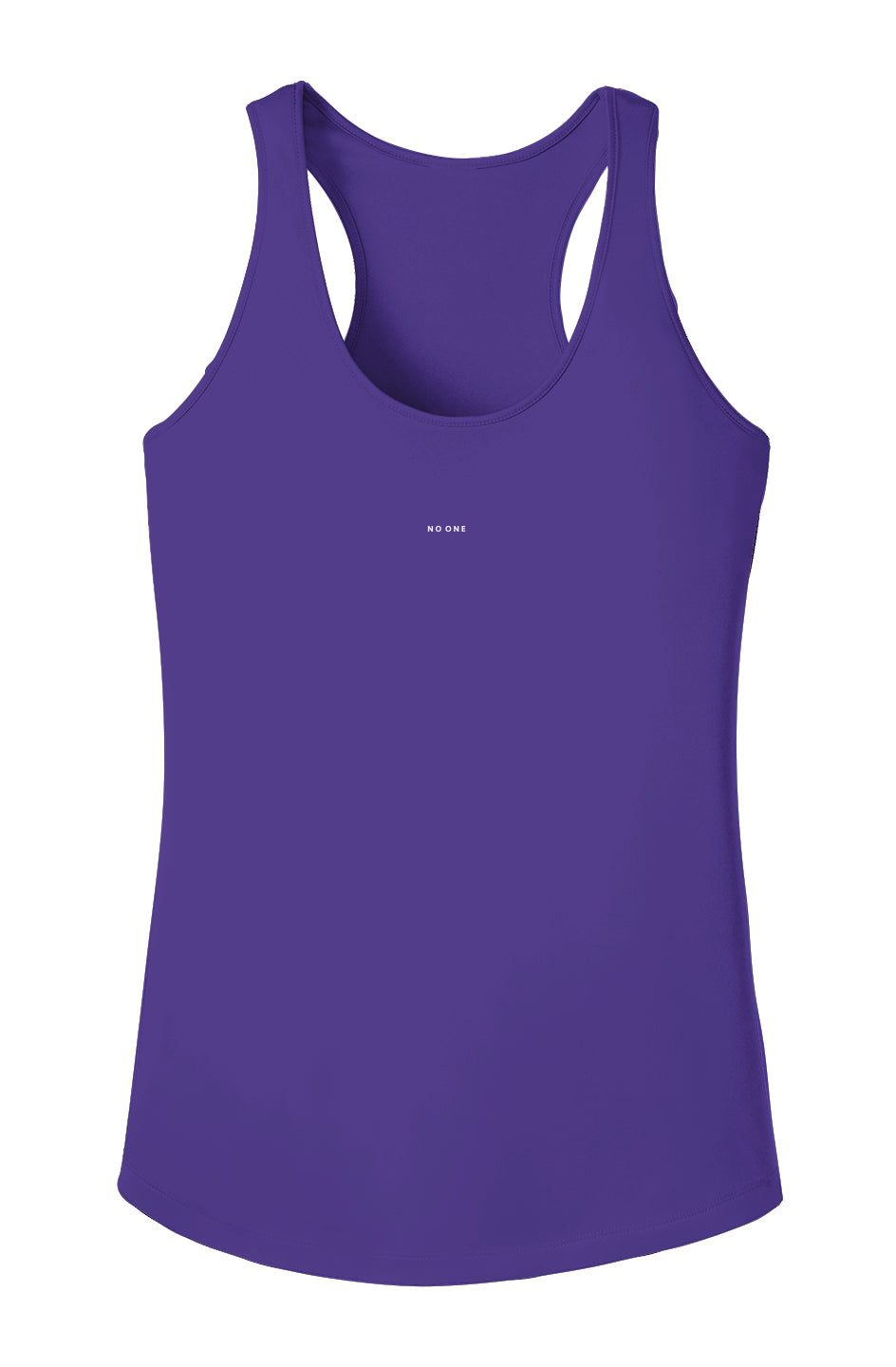 Women's No One Athletic Tank Purple