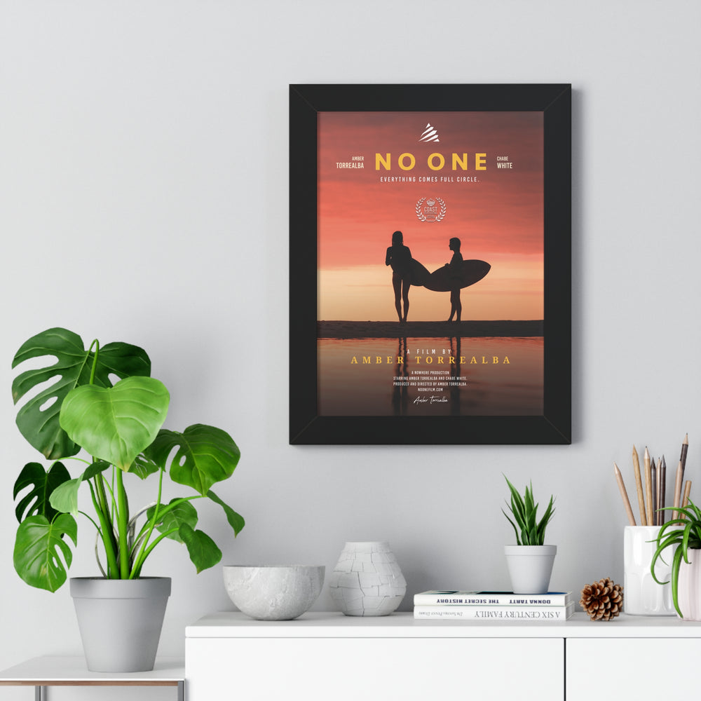 
                  
                    Official Framed No One Poster
                  
                