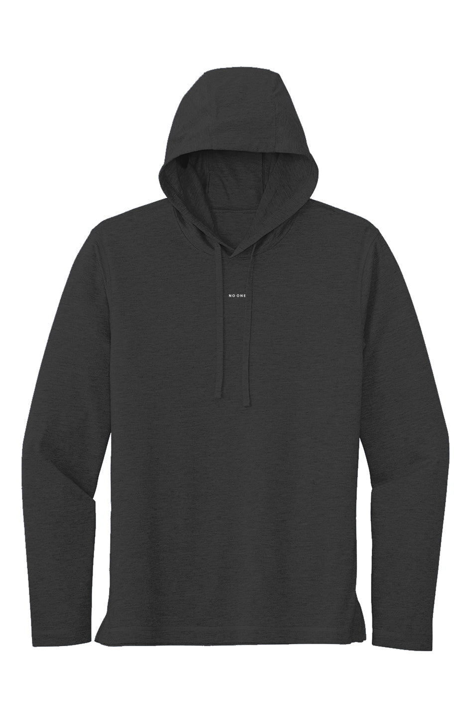 No One Long Sleeve Hoodie Black