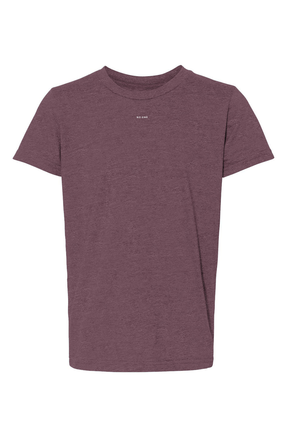 Youth No One Jersey Tee Heather Maroon