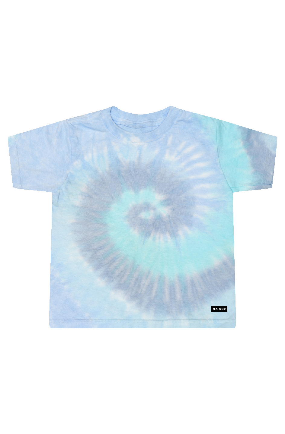 No One Tie-Dye Lagoon Cropped Tee