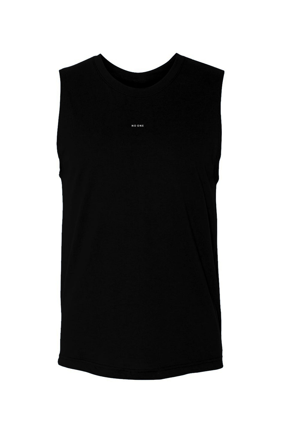 No One Unisex Muscle Tank Black