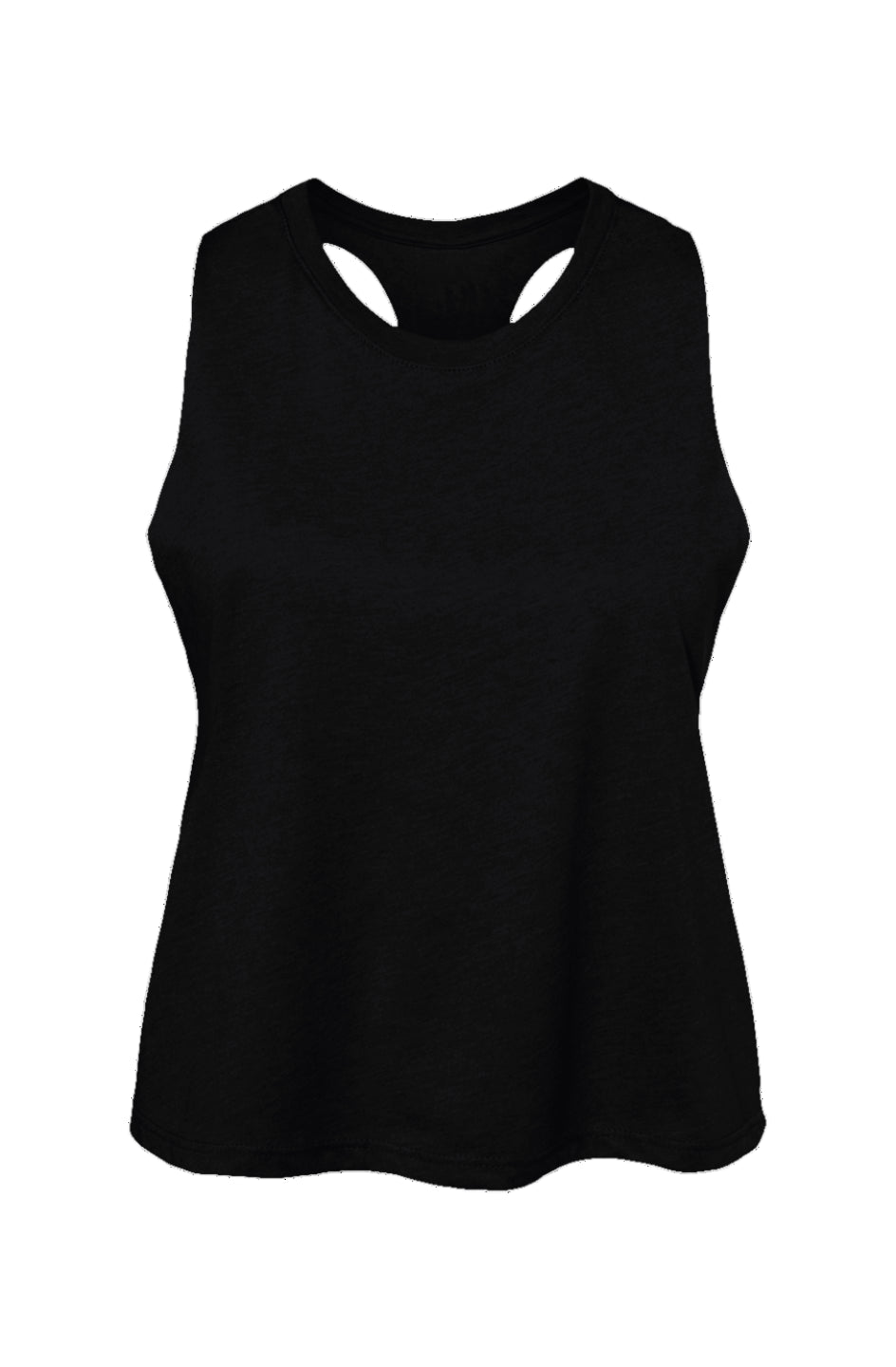 Women's No One Patch Cropped Tank Black