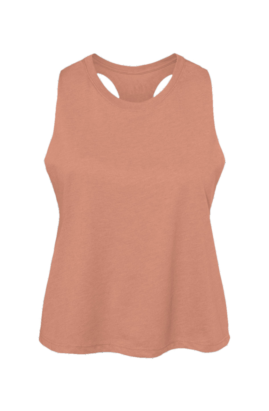 Women's No One Patch Cropped Tank Heather Sunset