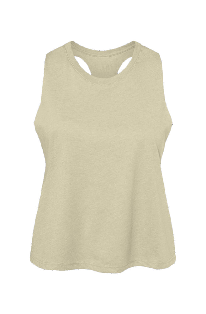 Women's No One Patch Cropped Tank French Vanilla