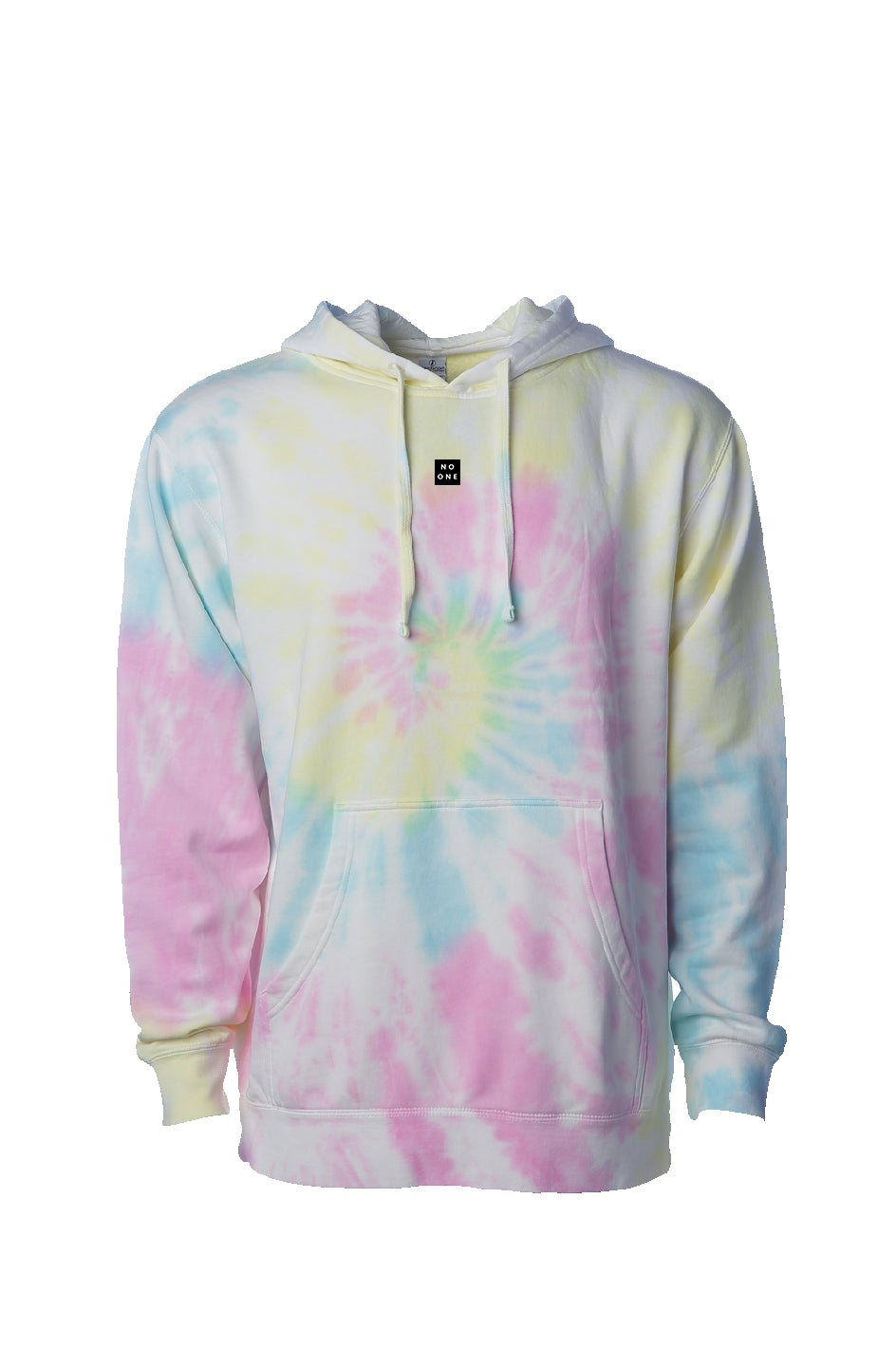 No One Tie Dye Sunset Swirl Hoodie