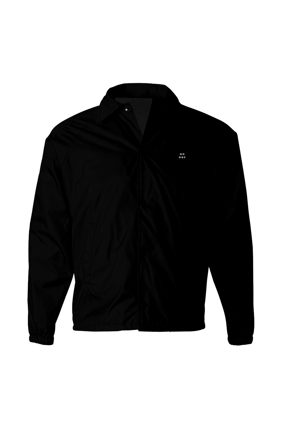 No One Coaches Jacket Patch Black