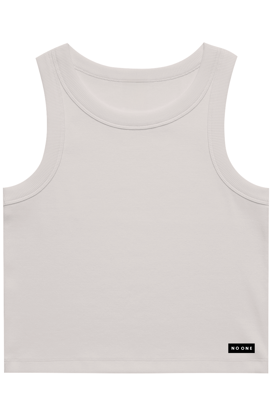 Womens No One Rib Tank Bone