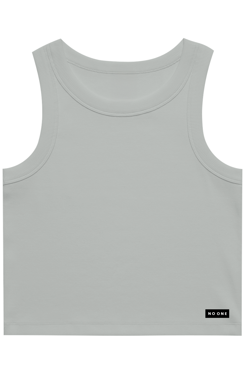 Womens No One Rib Tank Storm