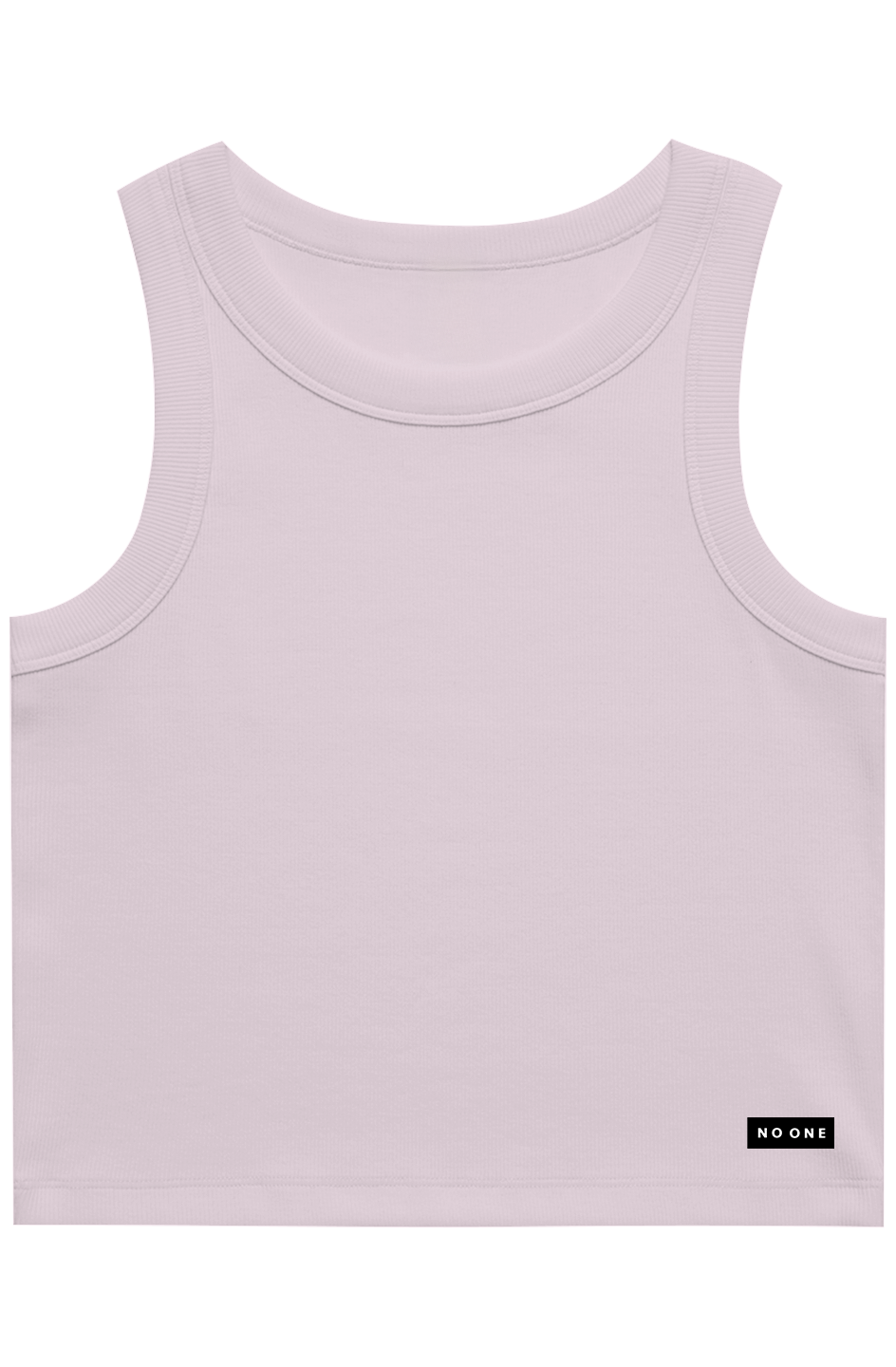 Womens No One Rib Tank Orchid