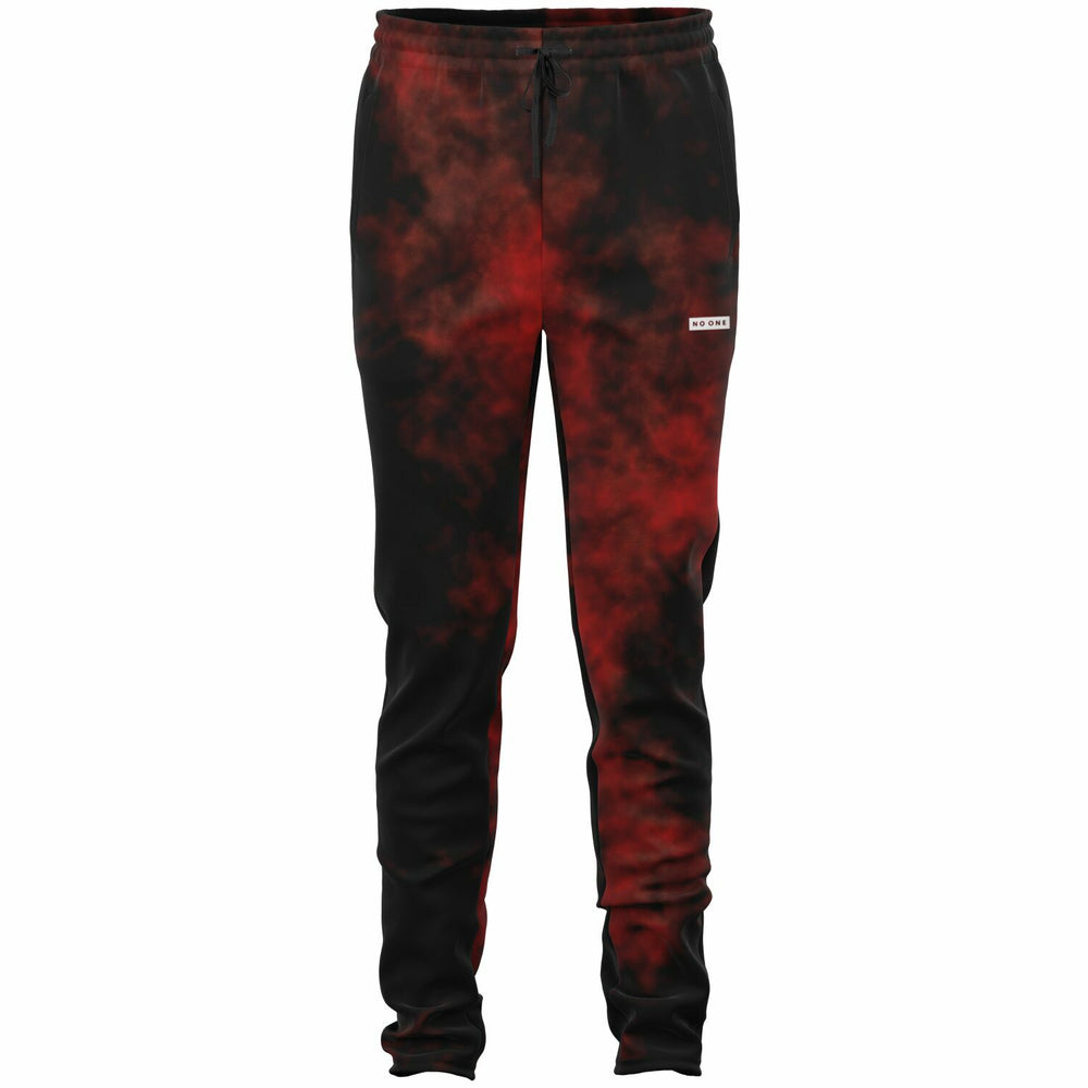 No One Track Pants Red Smoke