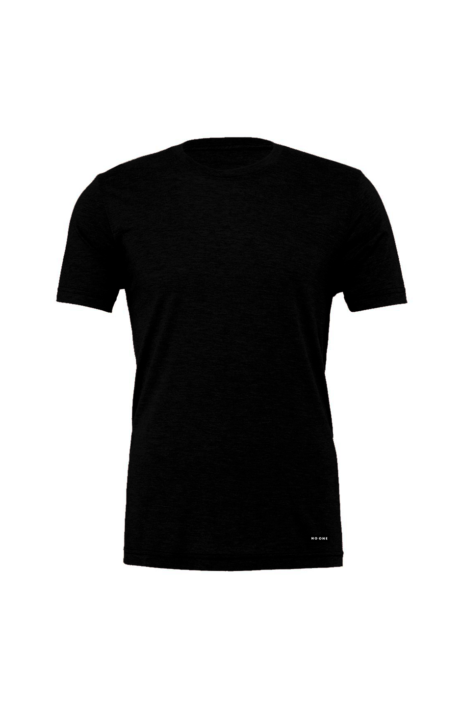 No One Minimal Tee Black