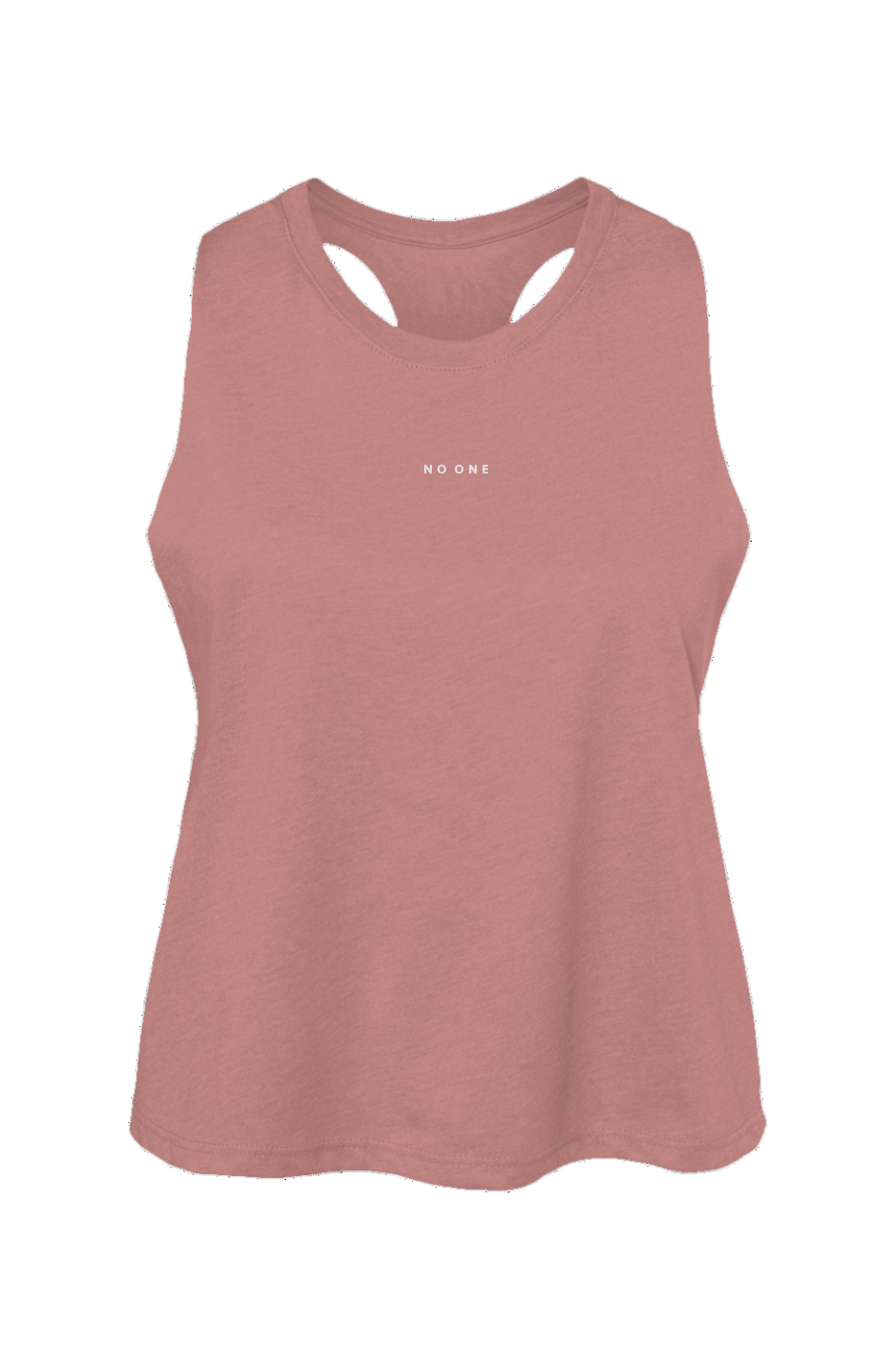 Women's No One Cropped Tank Mauve