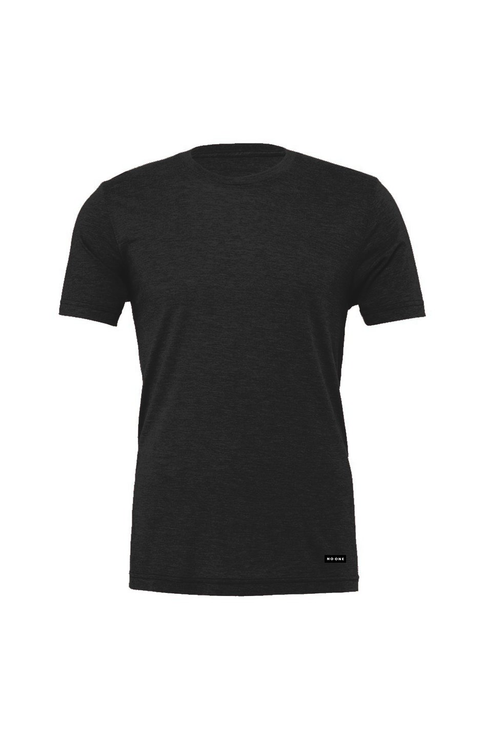 No One Minimal Tee Dark Grey