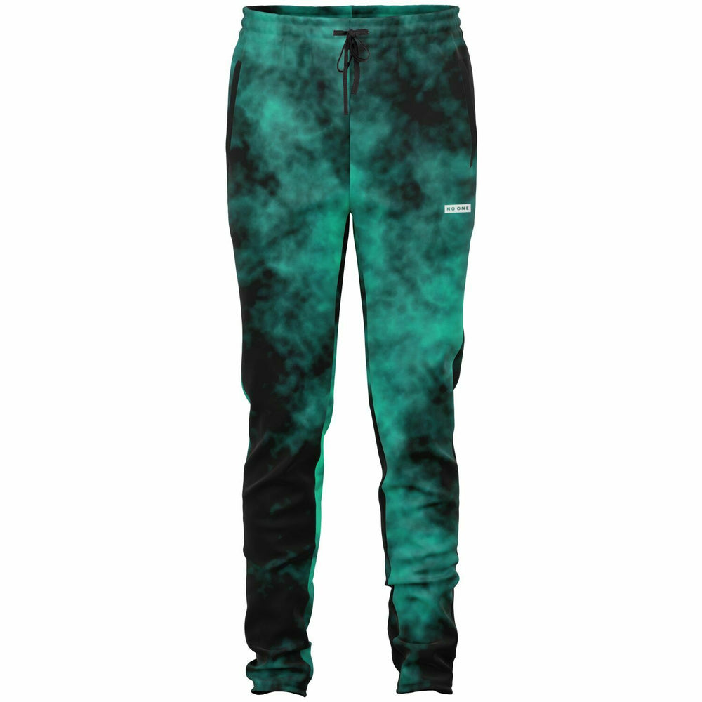 No One Track Pants Teal Smoke