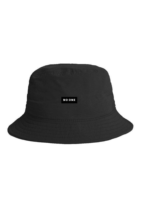 No One Bucket Hat Black - NO ONE