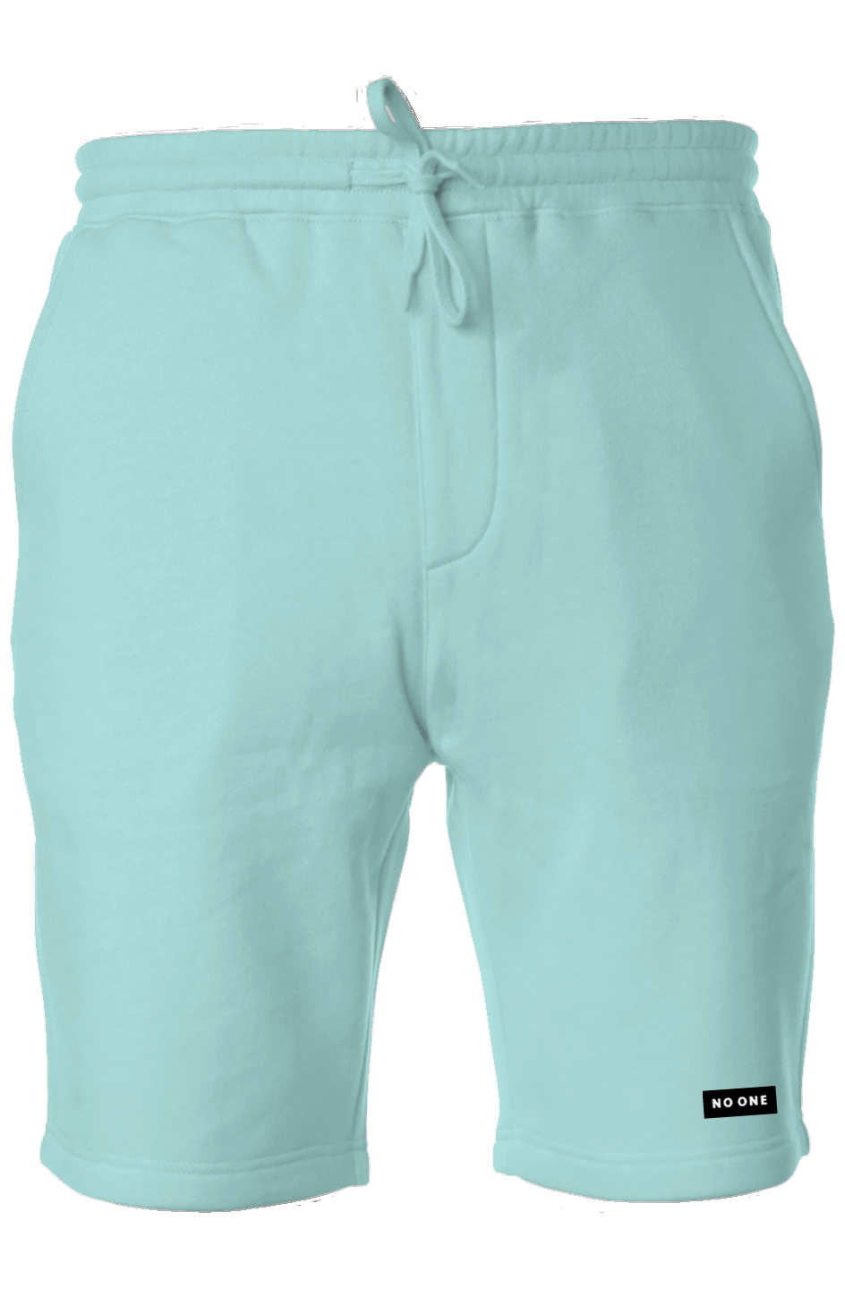 Mens No One Daily Fleece Shorts Vintage Aqua