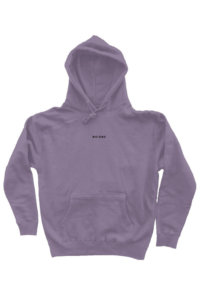 No One Hoodie Plum - NO ONE