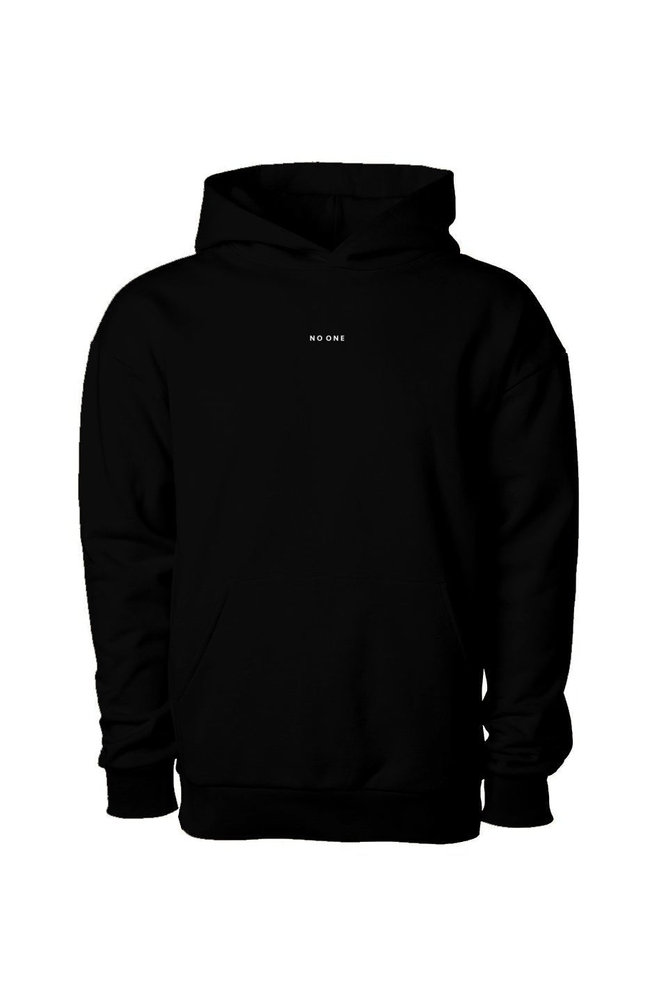 No One Nodraw Hoodie Black - NO ONE