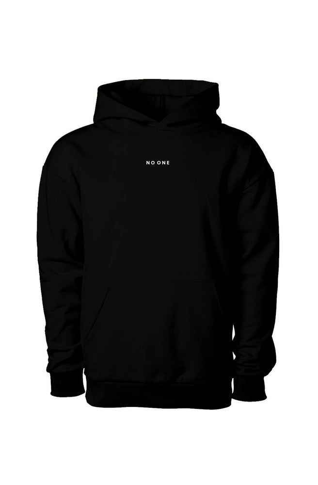 No One Premium Nodraw Hoodie Black - NO ONE