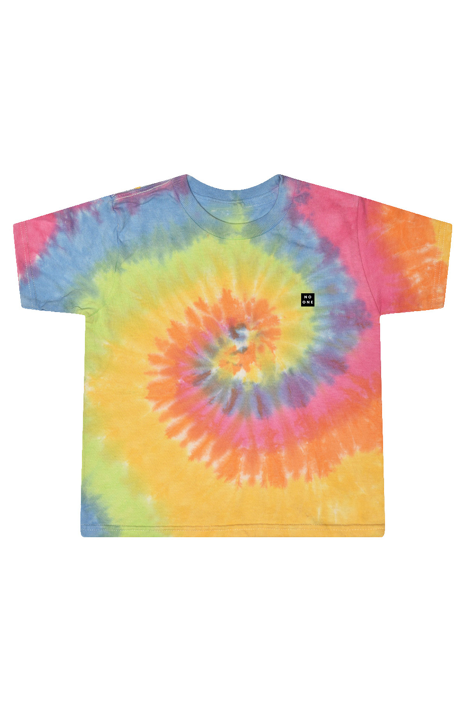 No One Tie-Dye Eternity Cropped Patch Tee