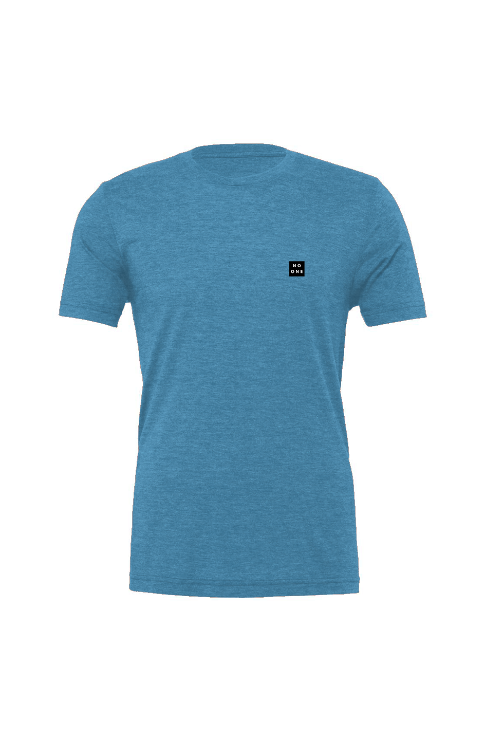 No One Patch Tee Blue Aqua