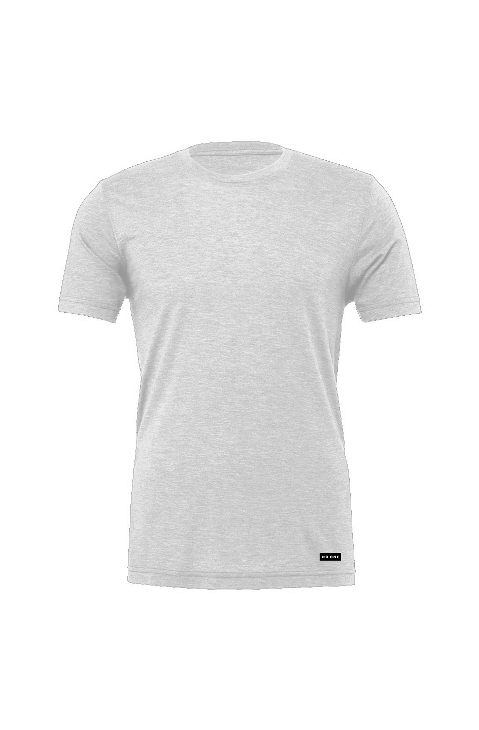 No One Minimal Tee White