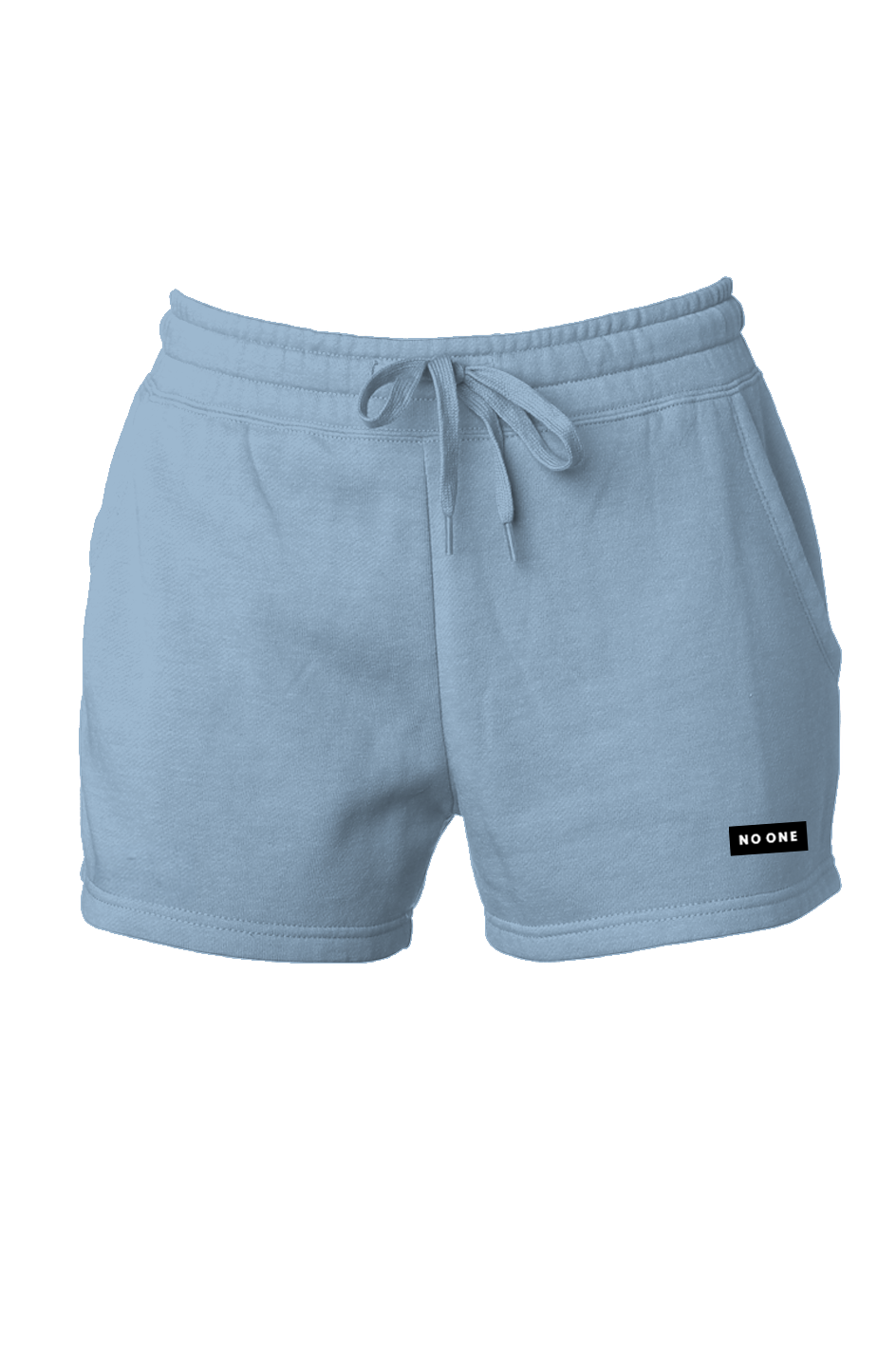 Women's No One Daily Comfort Shorts Misty Blue High Waist