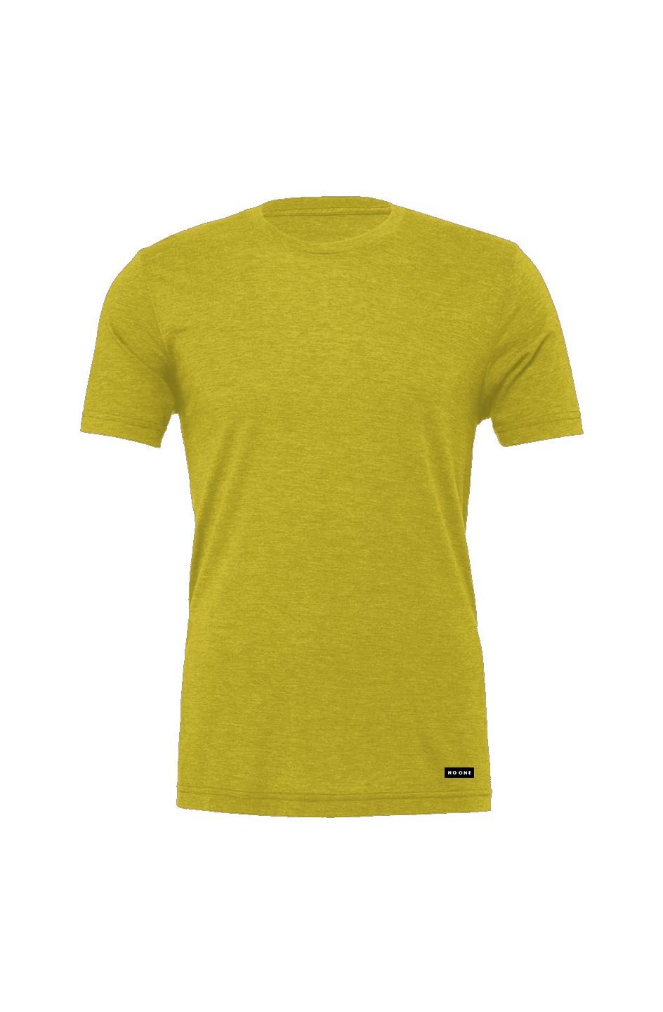 No One Minimal Tee Yellow