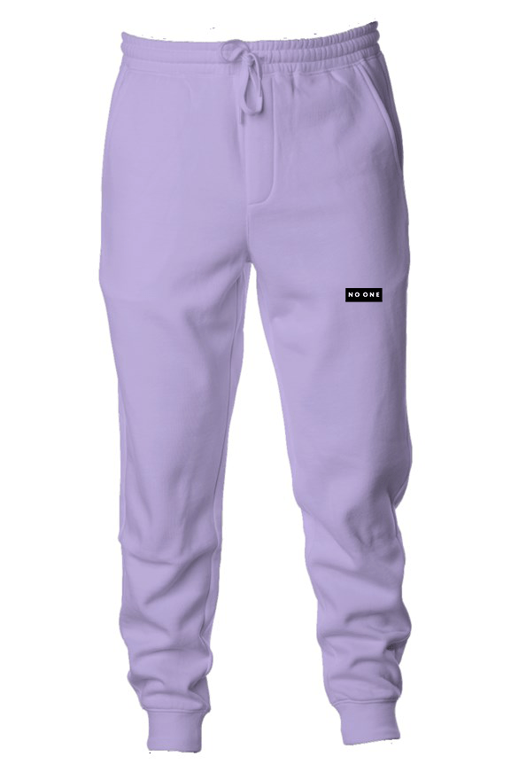 No One Fleece Joggers Lav - NO ONE