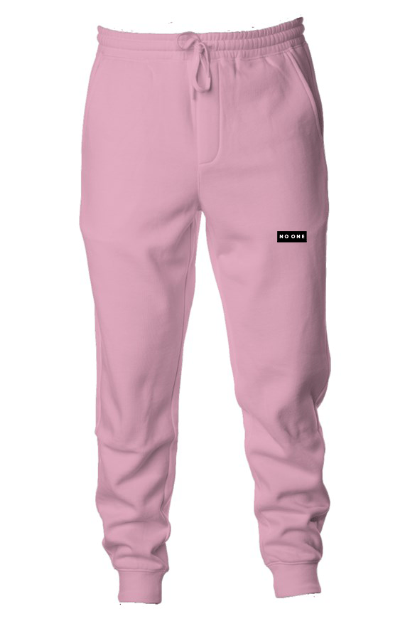 No One Fleece Joggers Pink - NO ONE