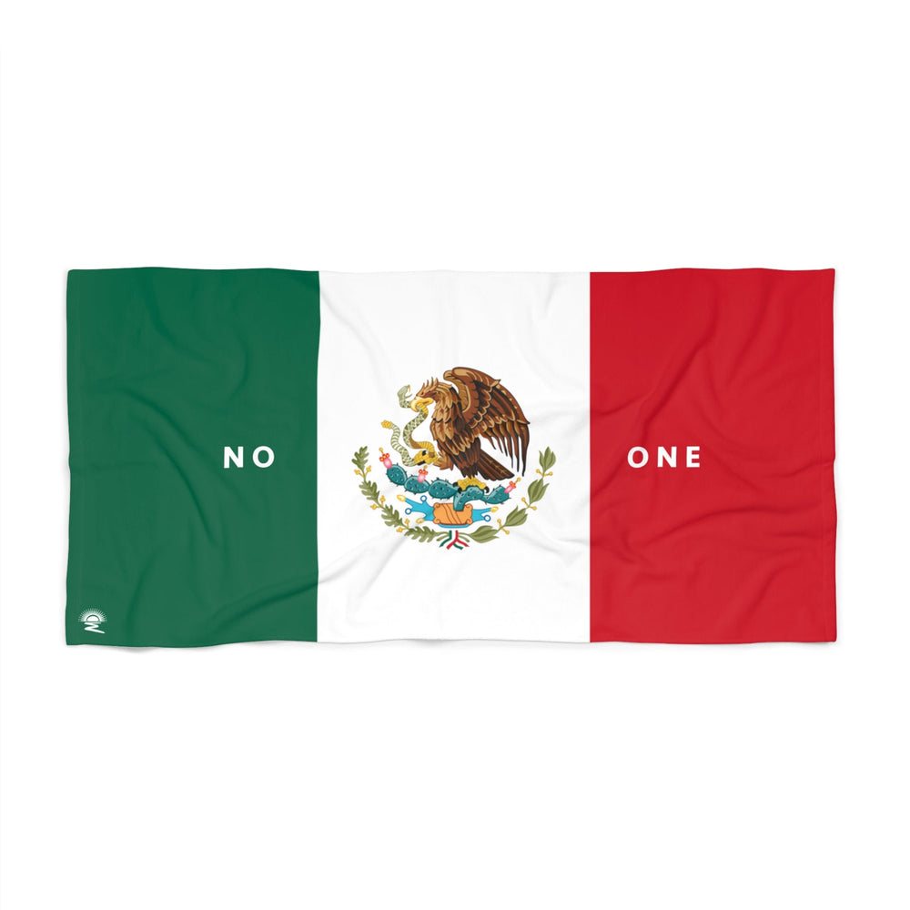 No One Mexico Beach Towel - Chabe White - NO ONE